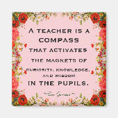 Aimant Don d'appréciation de l'enseignant (Devant)