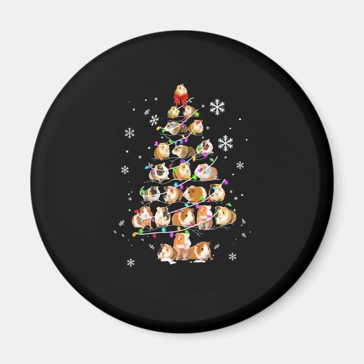 Aimant Don de cochon de Guinée | Joyeux Cochon de Guinée  (Devant)