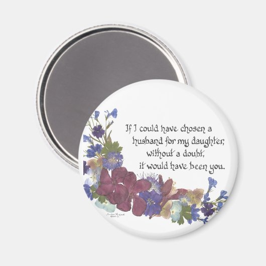 Aimant Don de gendre (Recto/Verso)