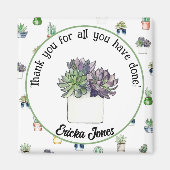 Aimant Don de l'enseignant (Devant)