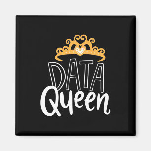 Aimant Don de scientifique Fier Data Queen