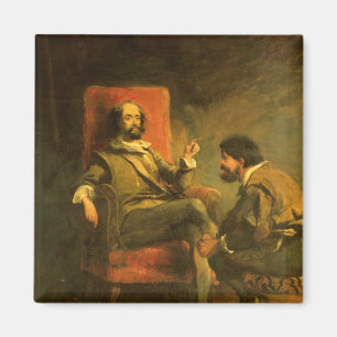 Aimant Don don Quichotte et Sancho Panza