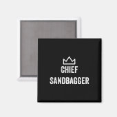 Aimant Don Du Chef Sandbagger Pour Le Mème De Golf Bjj Sa (Recto/Verso)