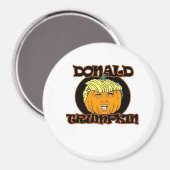 Aimant Donald Halloween Costume Trumpkin (Recto/Verso)