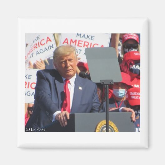 Aimant Donald Trump (Devant)