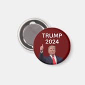 Aimant Donald Trump 2024 (Recto/Verso)