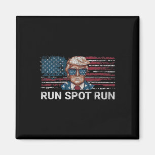 Aimant Donald Trump 2024 Run Spot Run Funny Republican Pa