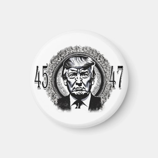 Aimant Donald Trump 45/47 (Devant)