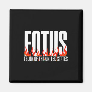Aimant Donald Trump 47ème Félon Fotus des États-Unis P