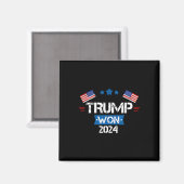 Aimant Donald Trump a gagné l'inauguration de l'élection (Recto/Verso)