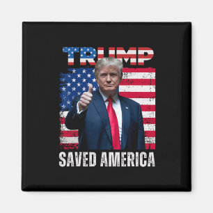 Aimant Donald Trump a sauvé l'Amérique lors de la 47e Ina