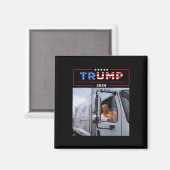 Aimant Donald Trump Circule Dans Les Poubelles Chirurgie (Recto/Verso)