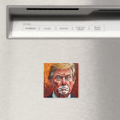 Aimant donald trump clown  (In Situ (Lave-vaisselle))