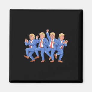 Aimant Donald Trump Danse 4 juillet Trump 2025