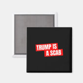 Aimant Donald Trump est un jaune (Recto/Verso)