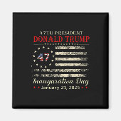 Aimant Donald Trump Jour de l'investiture du président 20 (Devant)