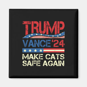 Aimant Donald Trump met les chats en sécurité à nouveau 2