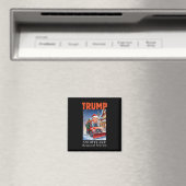 Aimant Donald Trump Noël Funny Snowflake Suppression (In Situ (Lave-vaisselle))