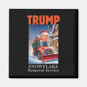 Aimant Donald Trump Noël Funny Snowflake Suppression