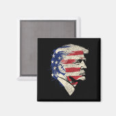 Aimant Donald Trump Portrait (Recto/Verso)