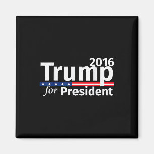 Aimant Donald Trump pour le président républicain 2016