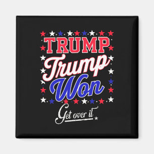 Aimant Donald Trump remporte le pari 2024 Trump remporte