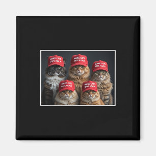Aimant Donald Trump Rend Les Chats Sûrs À Nouveau Chapeau