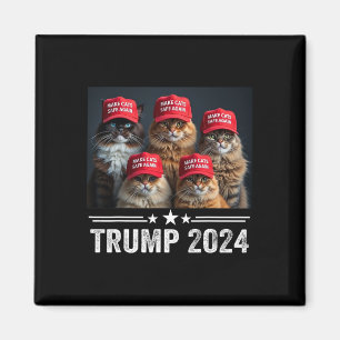 Aimant Donald Trump Rendre les chats en sécurité Casquett