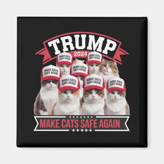 Aimant Donald Trump sécurise à nouveau les chats lors du (Devant)