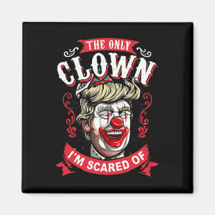 Aimant Donald Trump T Shirt Drôle Clown Résiste Hommes Fe