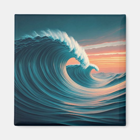 Aimant d'onde océanique (Devant)