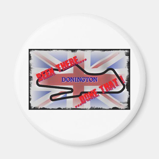 Aimant Donington - j'y suis allé... (Devant)