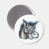 Aimant Donkey démocrate (Recto/Verso)