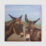 Aimant Donkey Double<br><div class="desc">This pair of donkeys will be a welcomed addition  to your kitchen or office.</div>