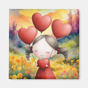 AIMANT DONNANT TOUT L'AMOUR DE SON CŒUR