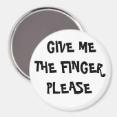 AIMANT DONNE-MOI LE DOIGT, S'IL TE PLAÎT (Recto/Verso)