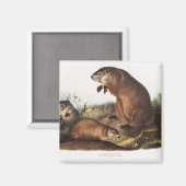 Aimant Dons Boodchuck Camping Deco (Recto/Verso)