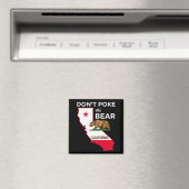 Aimant Dont Ke The Bear California Republic Design (In Situ (Lave-vaisselle))
