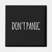Aimant Don't Panic  (Devant)