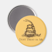 Aimant Don't Tread on Me (Recto/Verso)