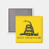 Aimant Don't Tread On Me (Recto/Verso)