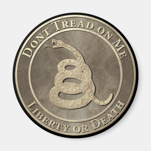 Aimant Don't Tread on Me (Devant)