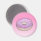 Aimant Donut rose (Recto/Verso)