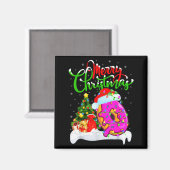 Aimant Donuts Food Lover Xmas Decorations Santa Donuts Ch (Recto/Verso)