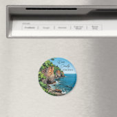 Aimant Door County, Wisconsin Illustration Lake Michigan (In Situ (Lave-vaisselle))