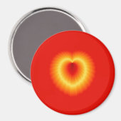 Aimant d'or de coeur (Recto/Verso)