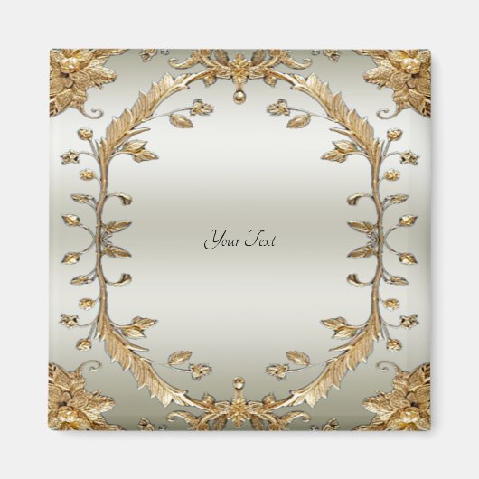 Aimant doré (Devant)