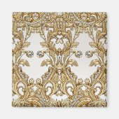 Aimant Doré Décoratif (Devant)