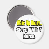 Aimant Dormez avec une infirmière (Recto/Verso)