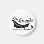 Aimant Dormez Mon Nom. (Devant)